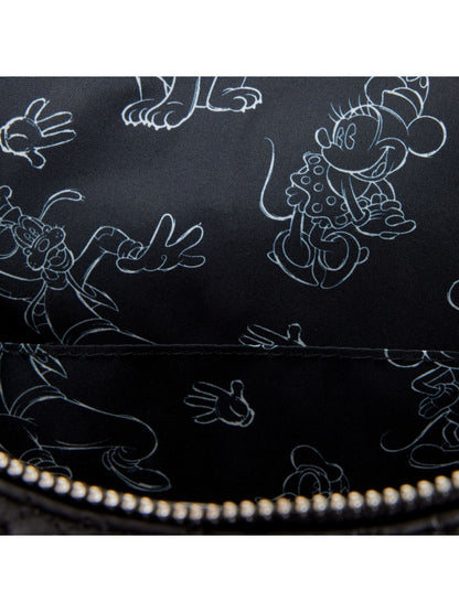 Loungefly x Disney Mickey & Friends Artist Sketch Mini Backpack