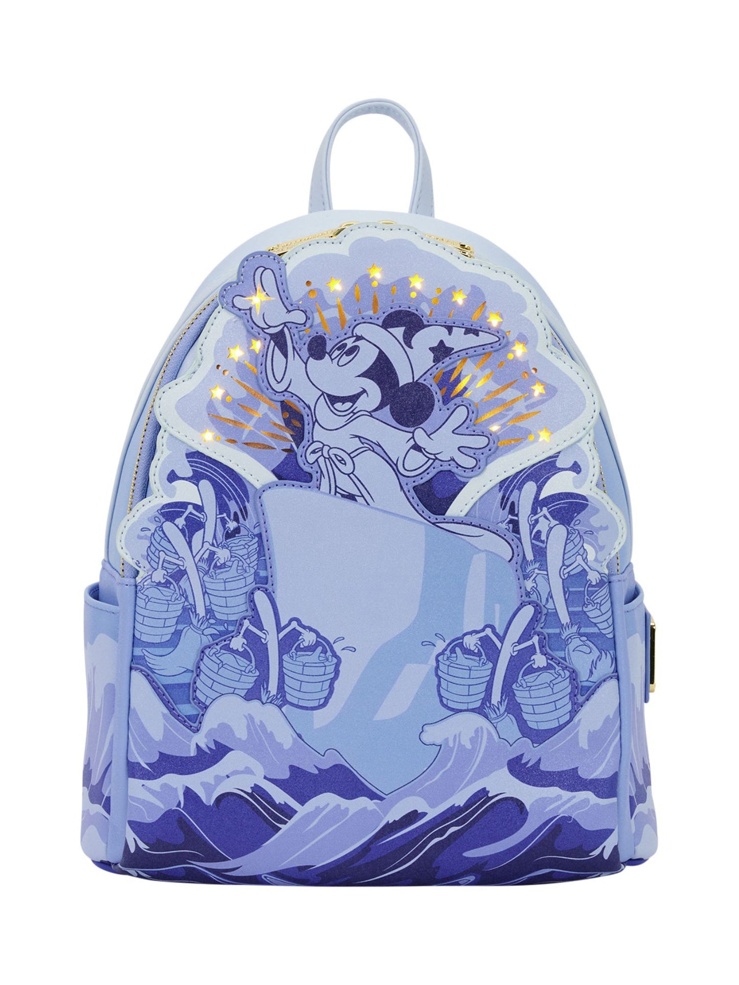 Loungefly x Disney Fantasia Mickey Mouse Light Up Mini Backpack