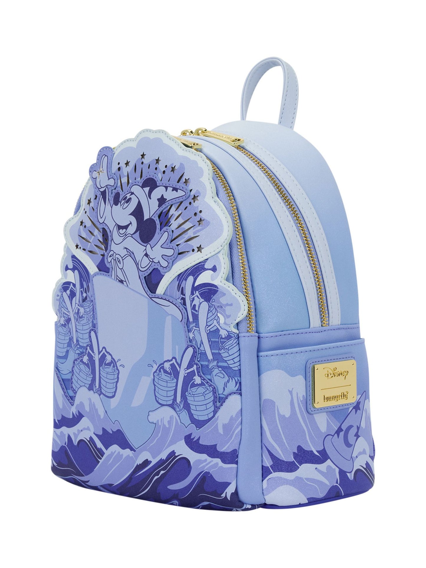 Loungefly x Disney Fantasia Mickey Mouse Light Up Mini Backpack