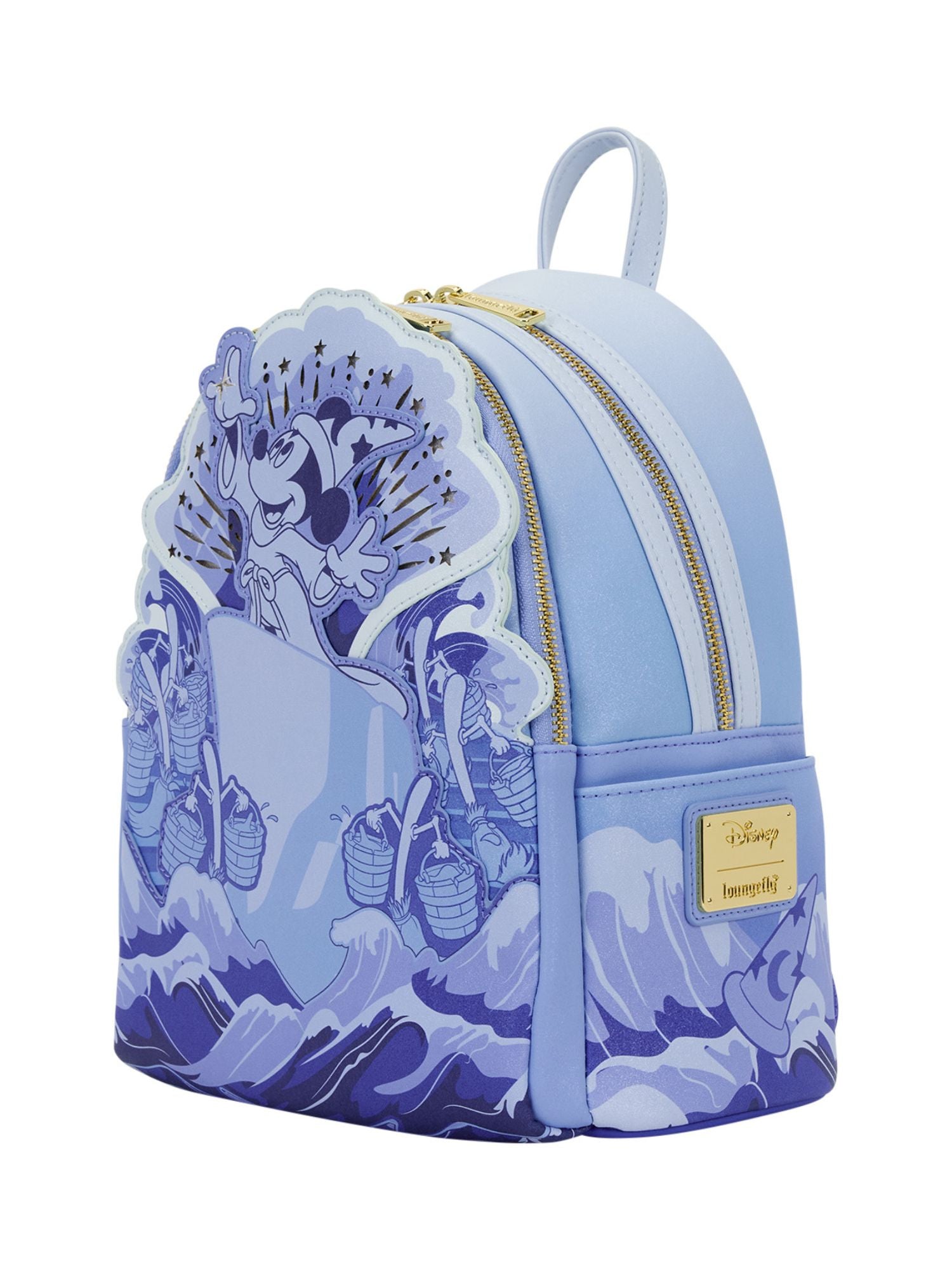 Loungefly x Disney Fantasia Mickey Mouse Light Up Mini Backpack