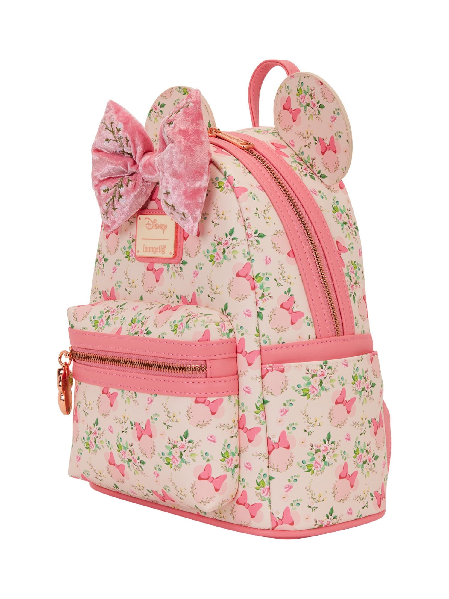 Loungefly x Disney Minnie Mouse Floral Mini Backpack