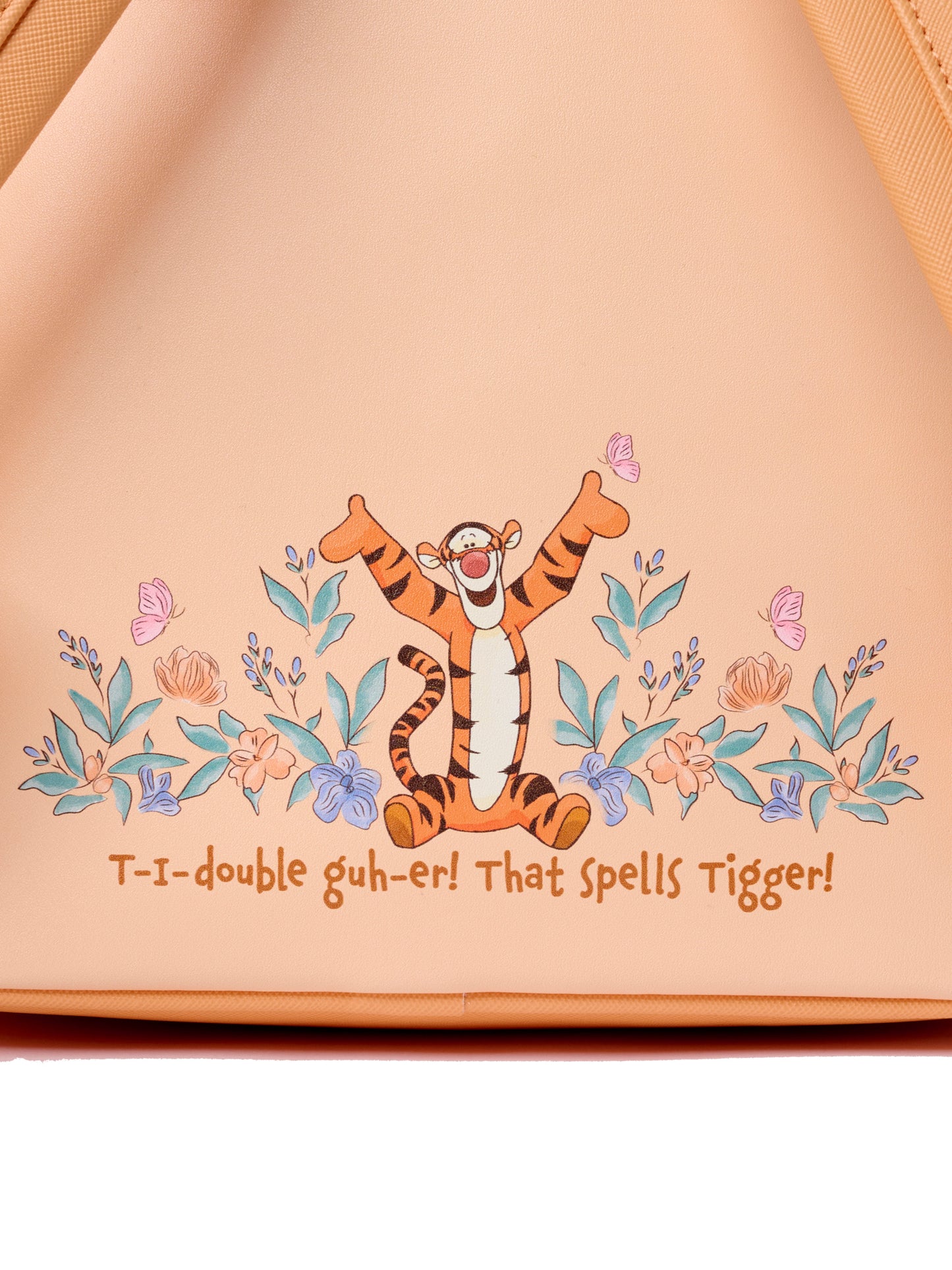 Loungefly x Disney Tigger Floral Mini Backpack Winnie the Pooh Orange