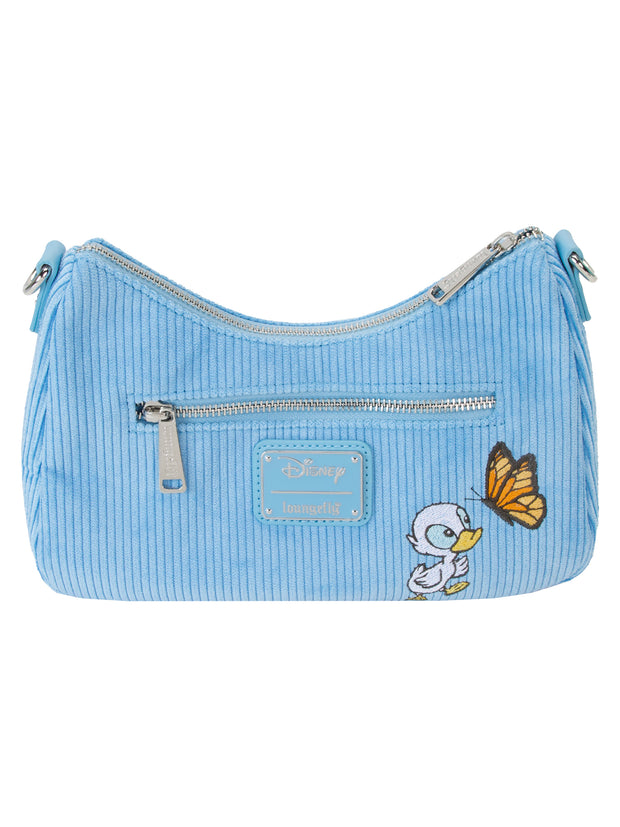 Loungefly x Disney Stitch Springtime Corduroy Crossbody Bag Purse