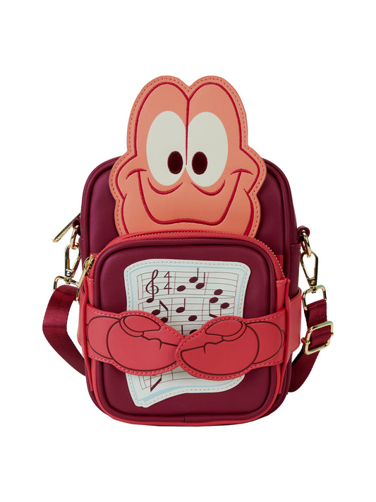 Loungefly x Disney The Little Mermaid Sebastian Crossbuddies Bag