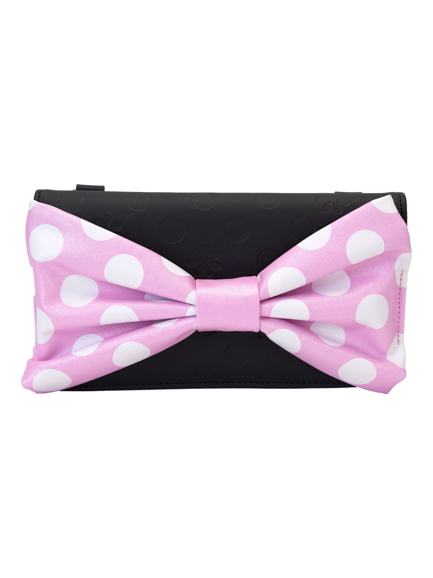 Loungefly x Disney Minnie Mouse Clutch Crossbody Bag Rock The Dots