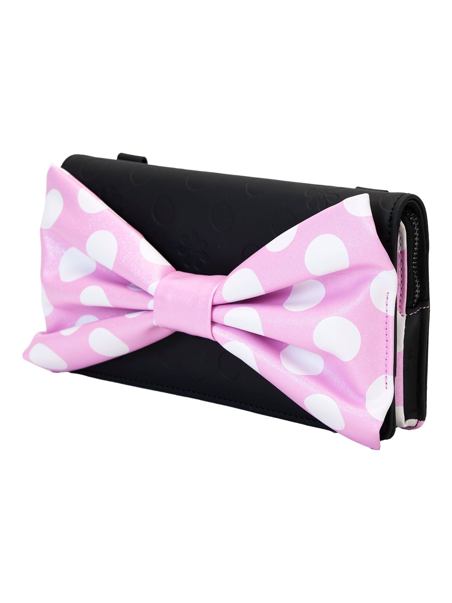 Loungefly x Disney Minnie Mouse Clutch Crossbody Bag Rock The Dots