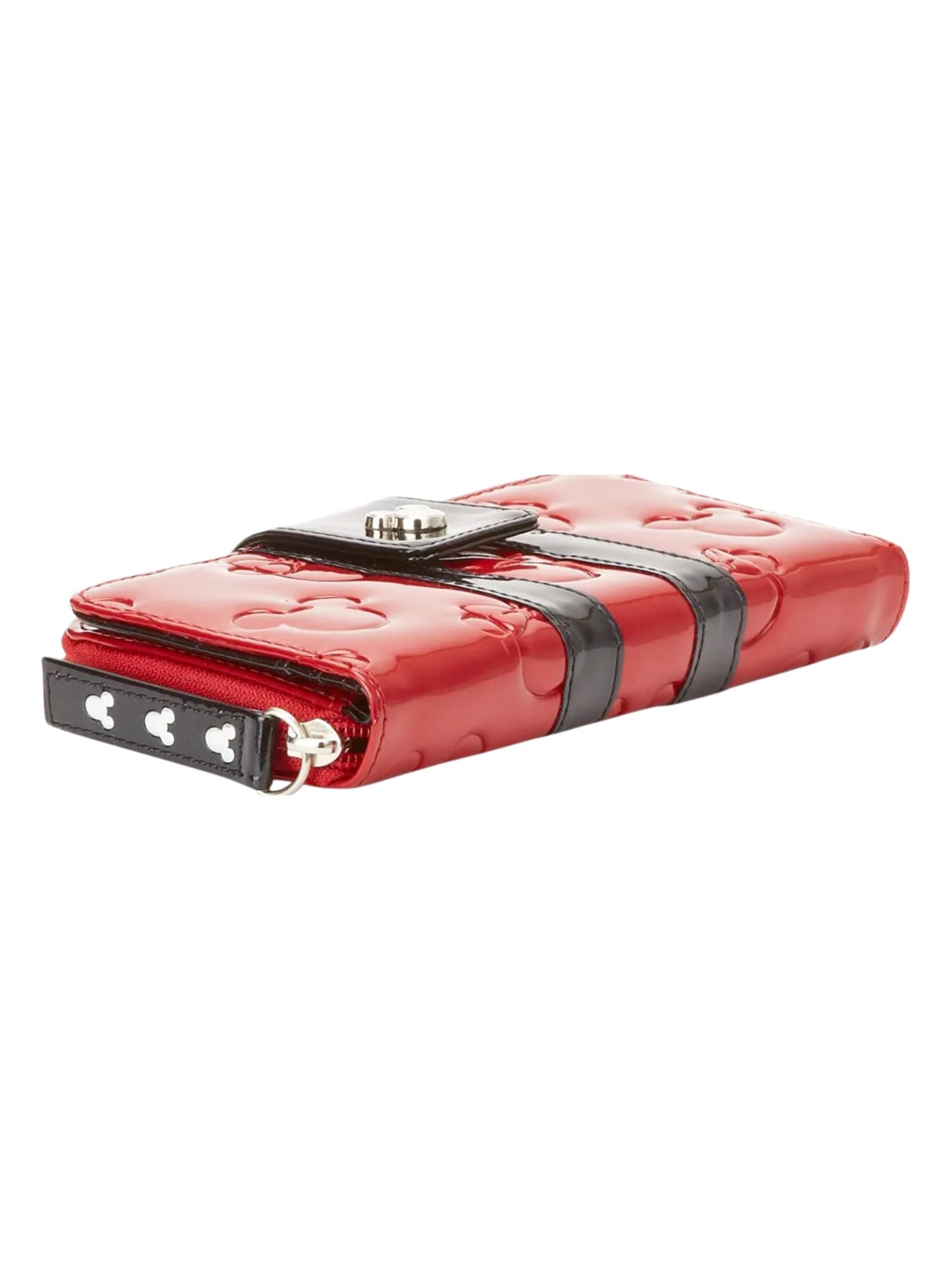 Loungefly x Disney Loungefly x Disney Mickey and Minnie Mouse Red Silhouettes Wallet