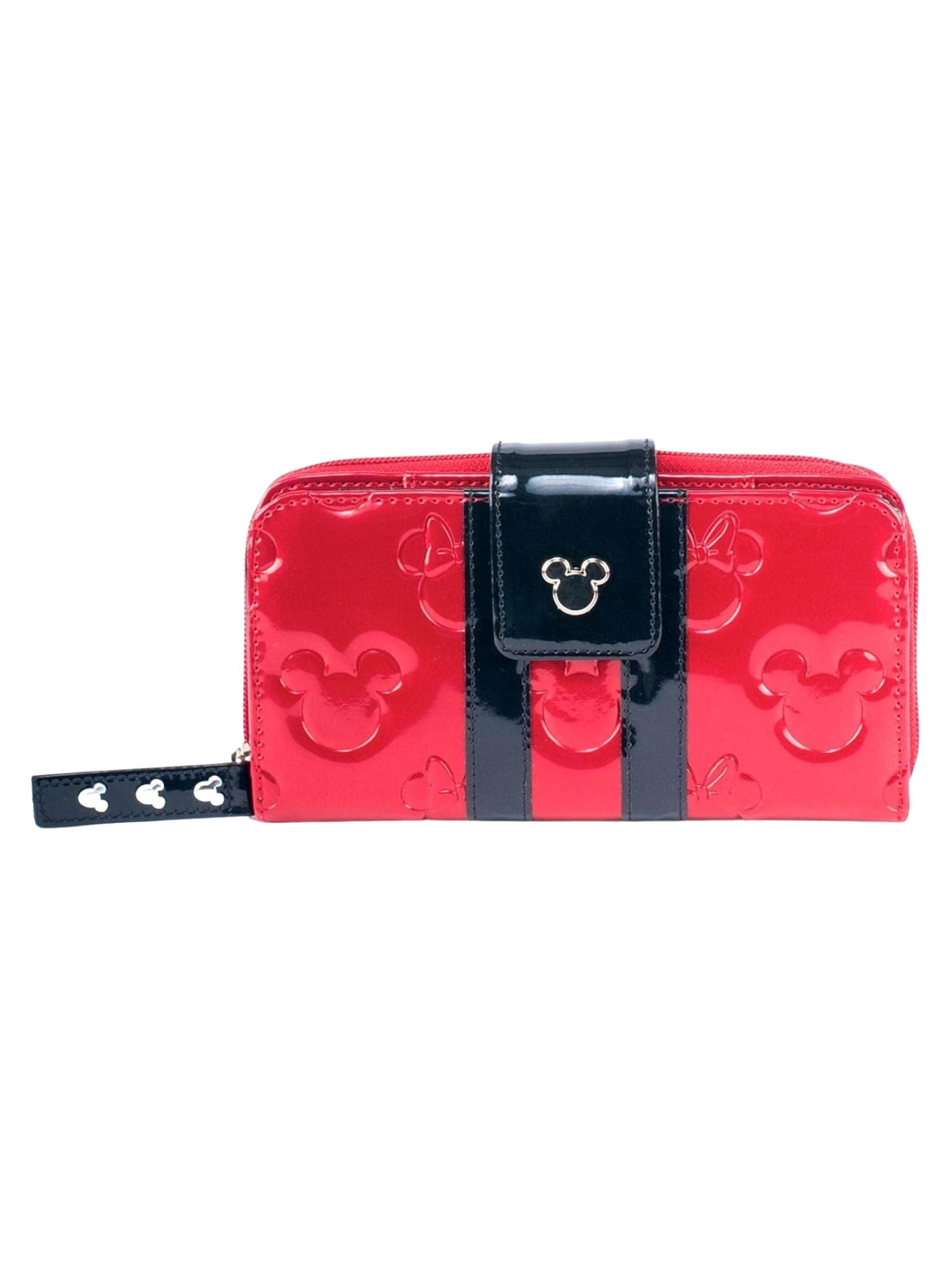 Loungefly x Disney Loungefly x Disney Mickey and Minnie Mouse Red Silhouettes Wallet