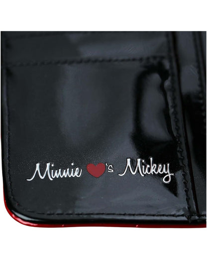 Loungefly x Disney Loungefly x Disney Mickey and Minnie Mouse Red Silhouettes Wallet