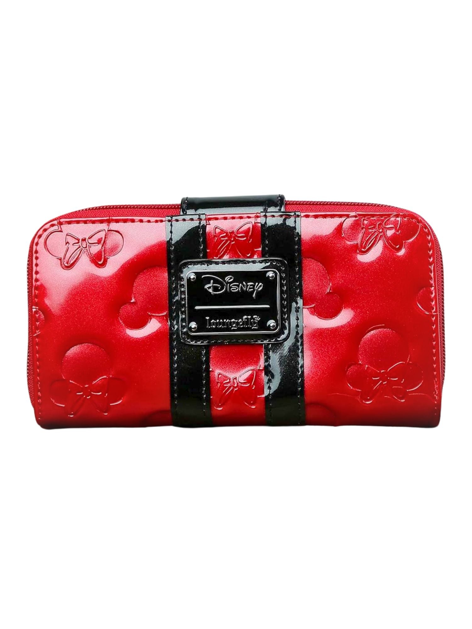 Loungefly x Disney Loungefly x Disney Mickey and Minnie Mouse Red Silhouettes Wallet