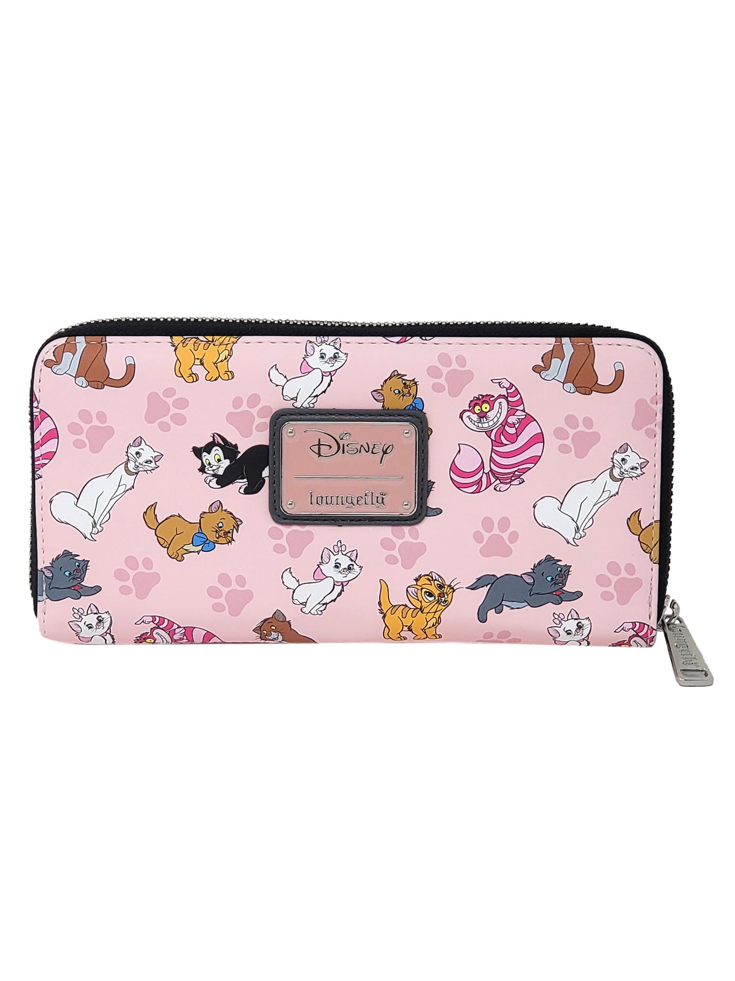 Loungefly x Disney Cats Women's Mini Backpack Handbag & Zip Around Wallet Set