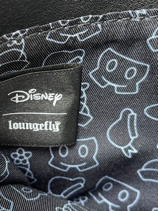 Loungefly x Disney Women's Mickey Minnie Donald Daisy Zip Around Clutch Wallet