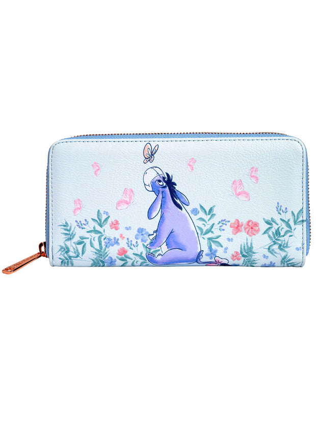 Loungefly x Disney Eeyore  Floral Women's Zip Around Wallet