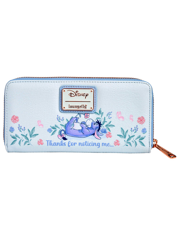 Loungefly x Disney Eeyore  Floral Women's Zip Around Wallet