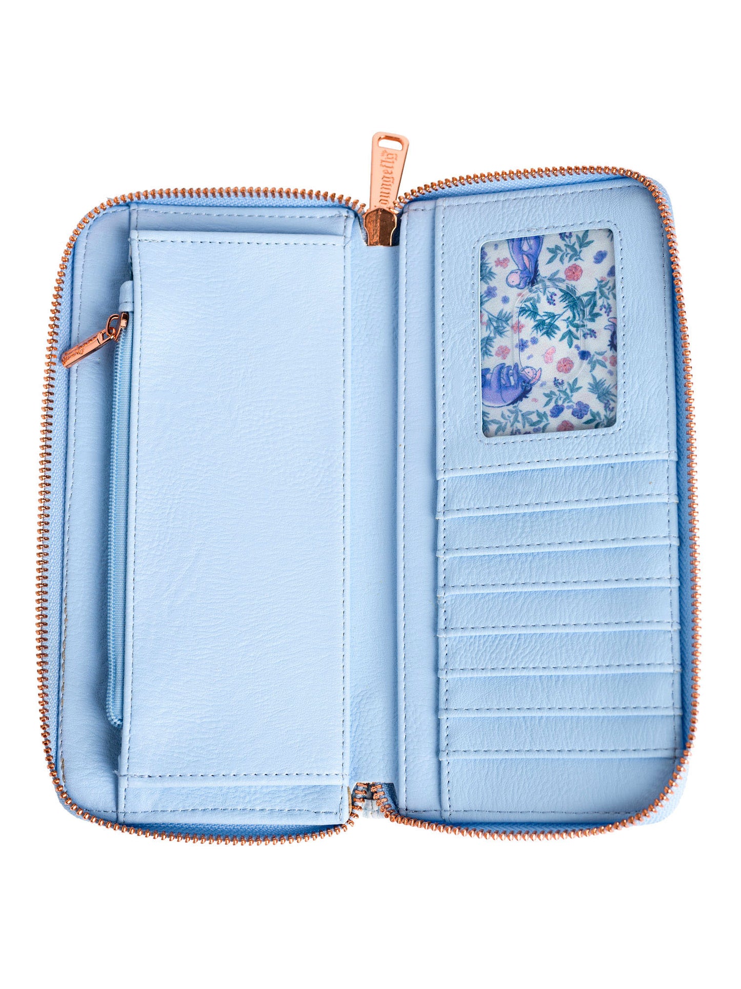 Loungefly x Disney Winnie the Pooh and Eeyore Floral Women's Zippered Wallet Set