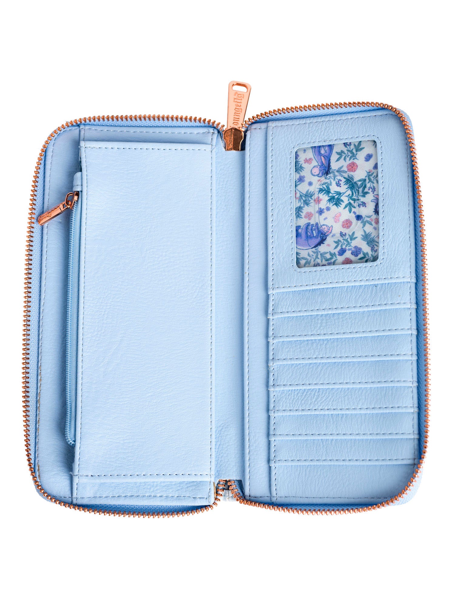 Loungefly x Disney Winnie the Pooh and Eeyore Floral Women's Zippered Wallet Set
