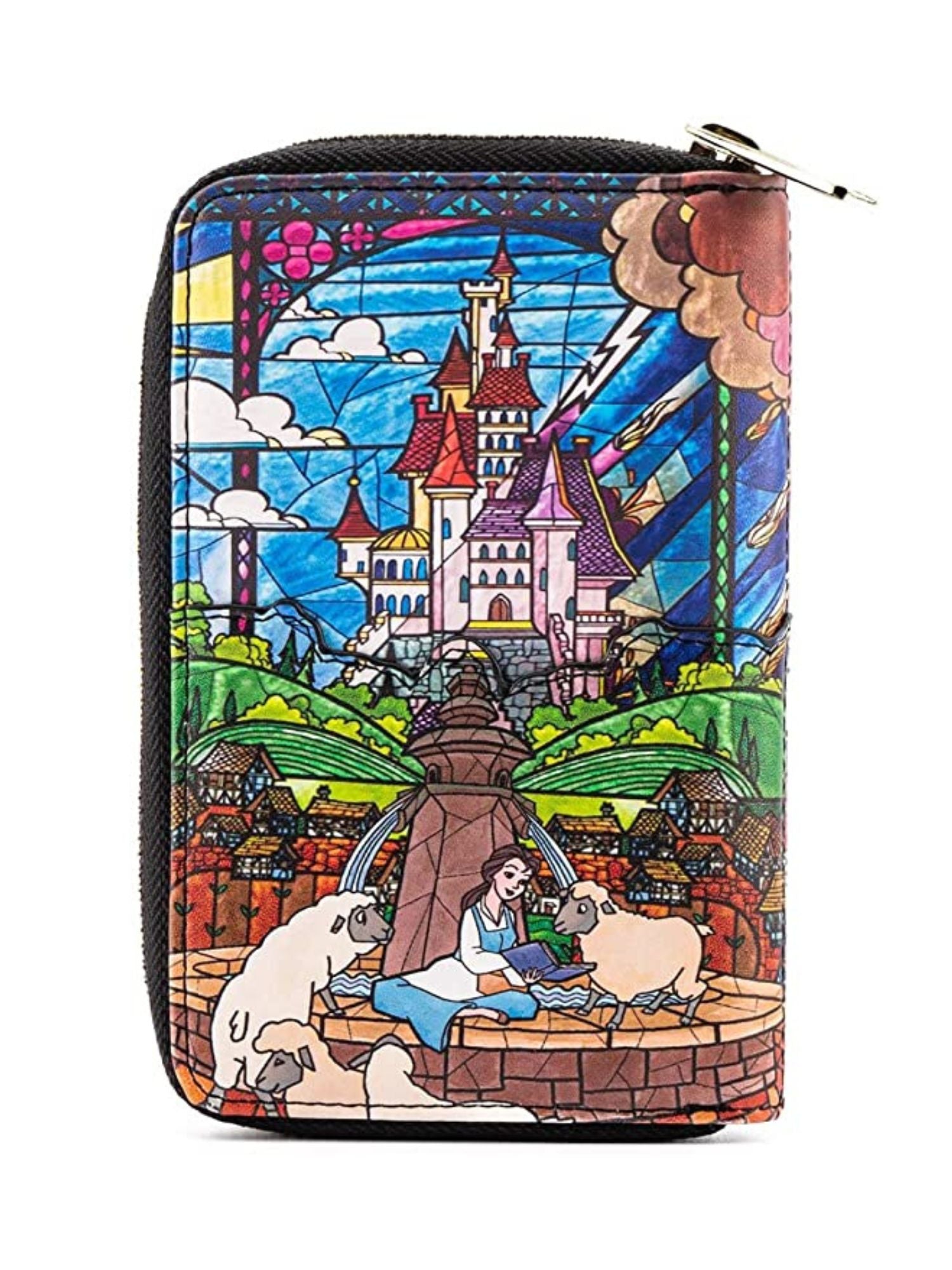 Loungefly x Disney Beauty and The Beast Belle Wallet Zip Around