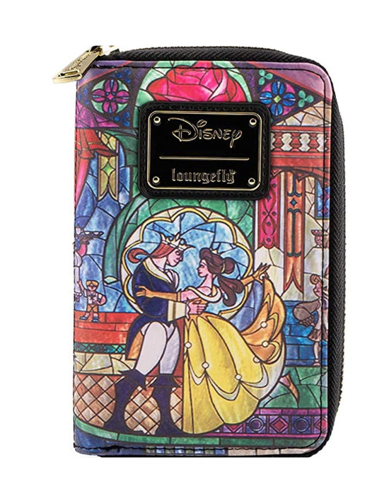 Loungefly x Disney Beauty and The Beast Belle Wallet Zip Around