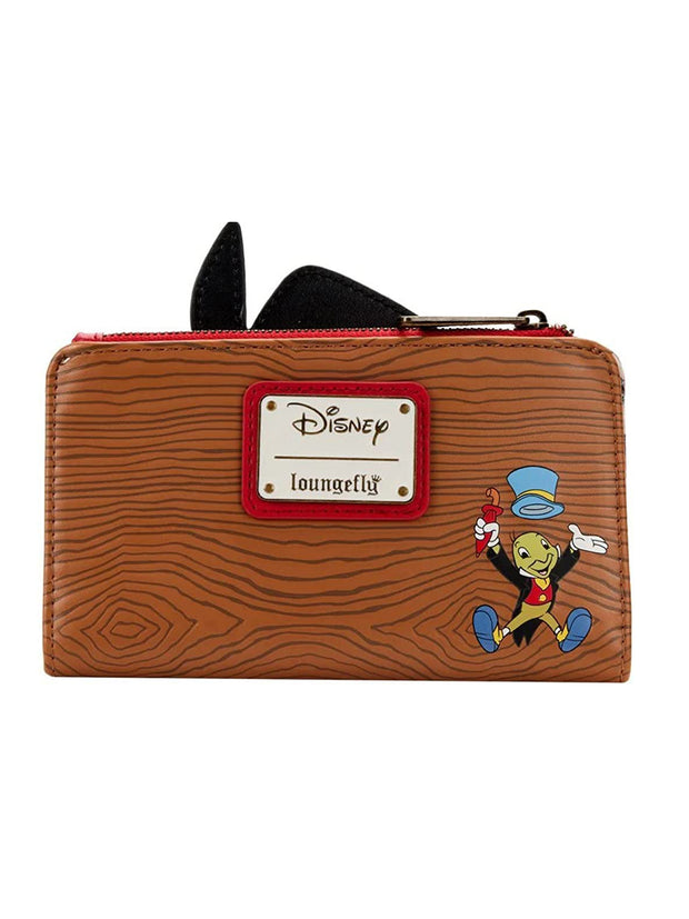 Loungefly x Disney Pinocchio Peeking Flap Button Wallet