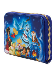 Loungefly x Disney Women's Zip Around Wallet Aladdin Jasmine A Whole New World
