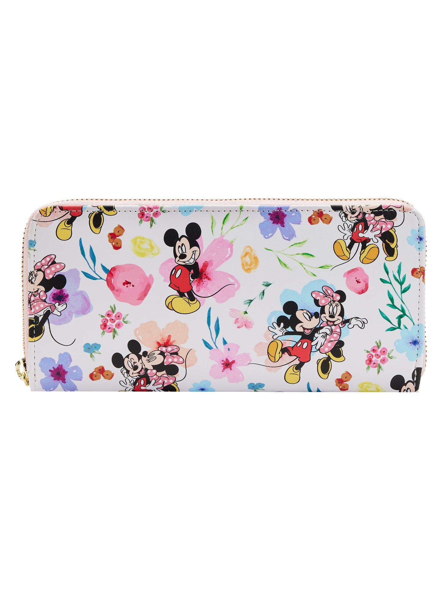 Loungefly x Disney Mickey and Minnie Mouse Floral Backpack & Zip Around Wallet