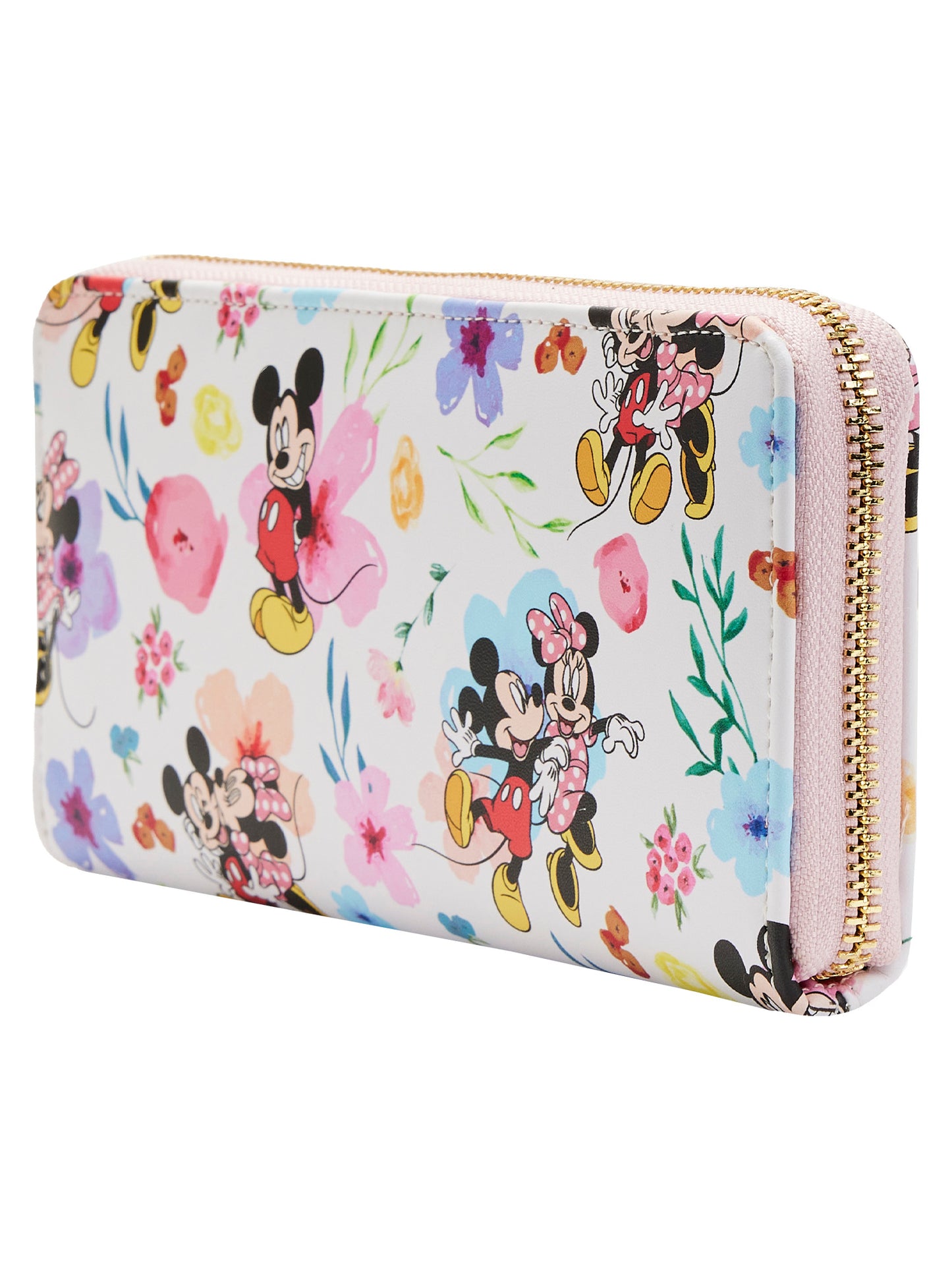 Loungefly x Disney Mickey and Minnie Mouse Floral Backpack & Zip Around Wallet