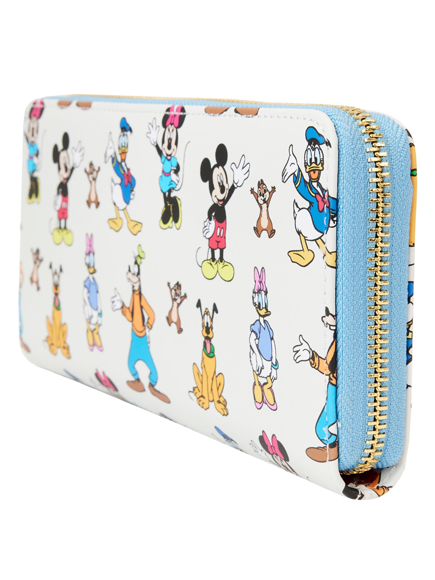 Loungefly x Disney Mickey Mouse & Friends Forward and Backward Zip Around Wallet