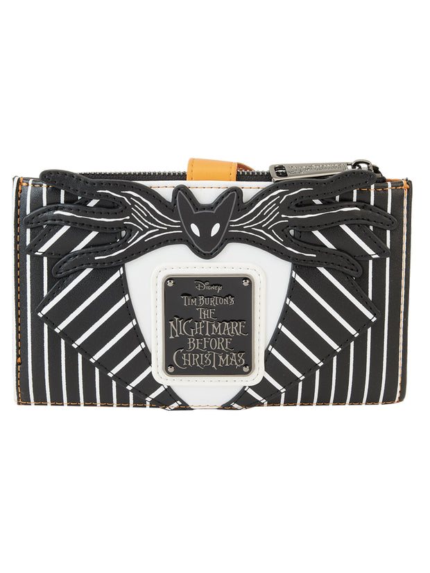 Loungefly x Nightmare Before Christmas Jack Pumpkin Flap Button Wallet