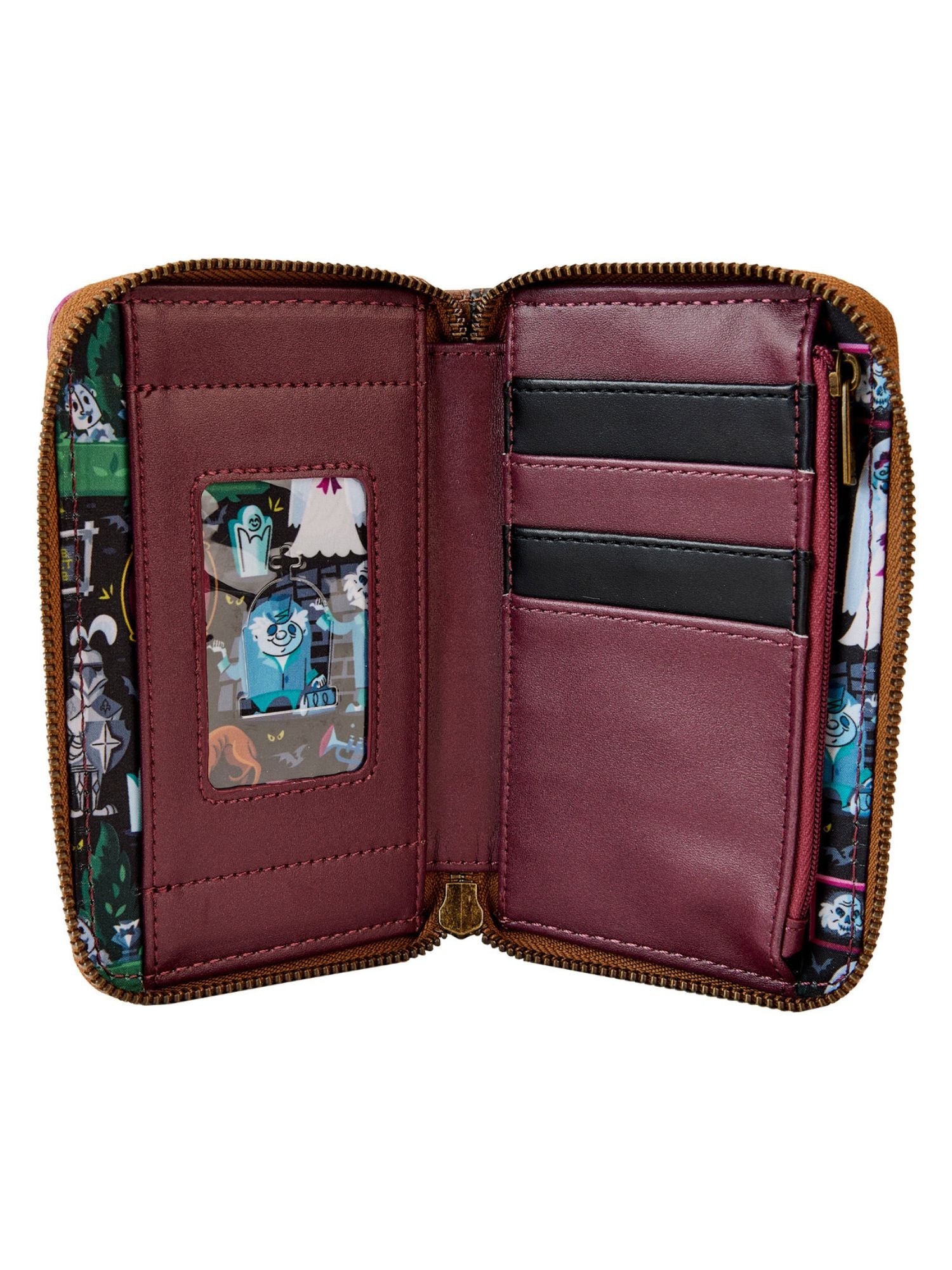 Loungefly x Disney Haunted Mansion Portraits Zip-Around Wallet