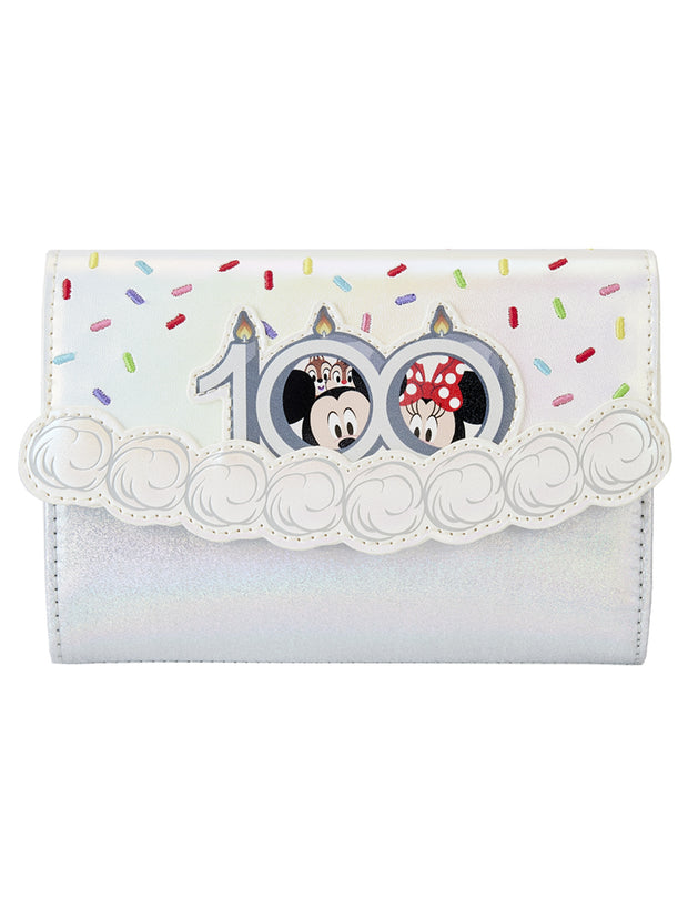 Loungefly x Disney 100 Celebration Cake Flap Wallet