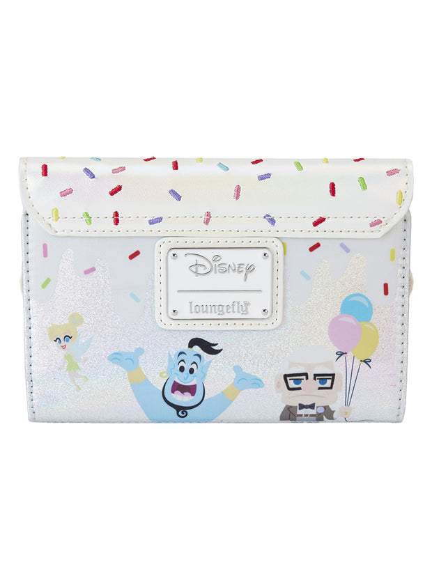 Loungefly x Disney 100 Celebration Cake Flap Wallet
