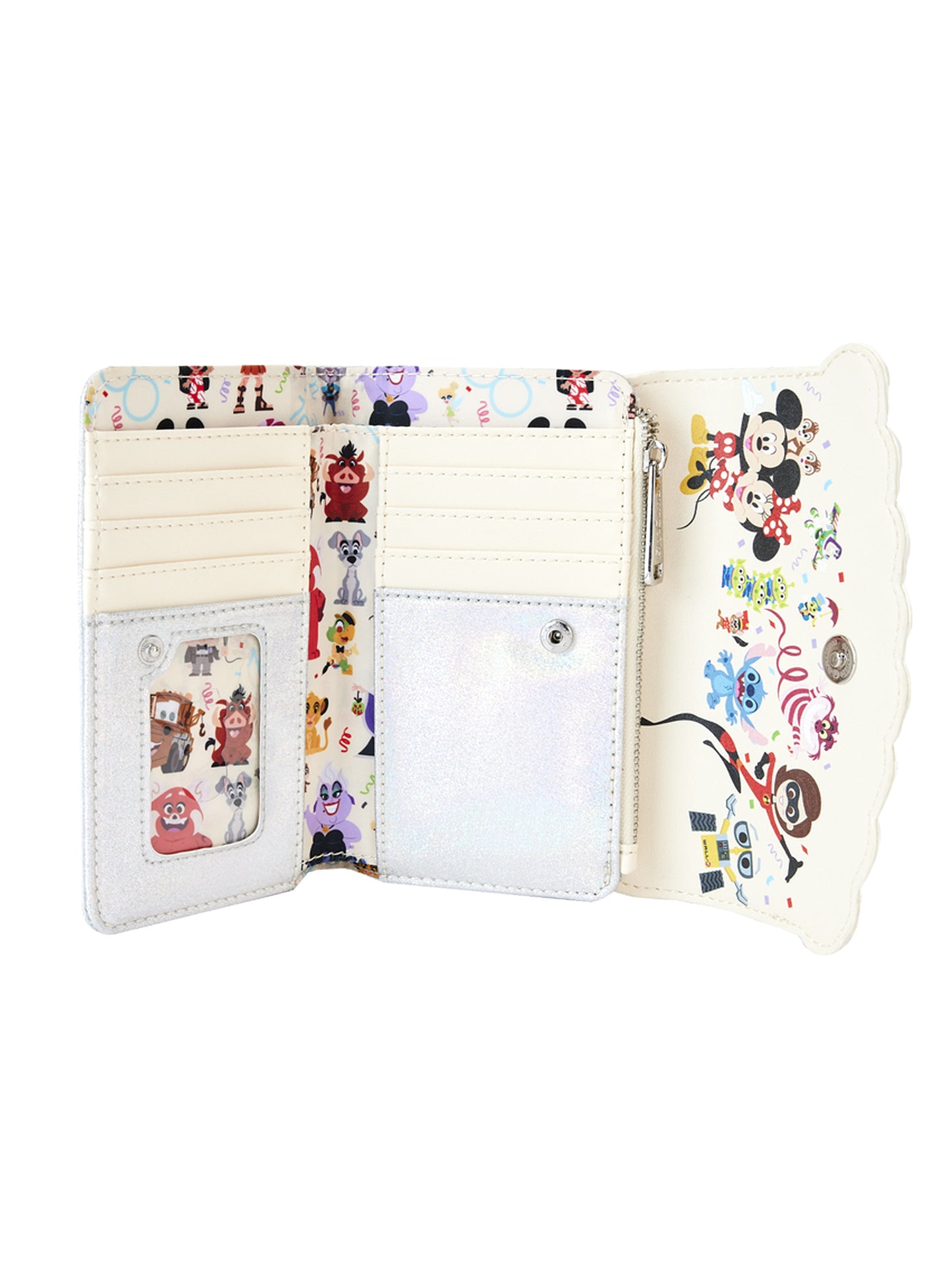 Loungefly x Disney 100 Celebration Cake Flap Wallet