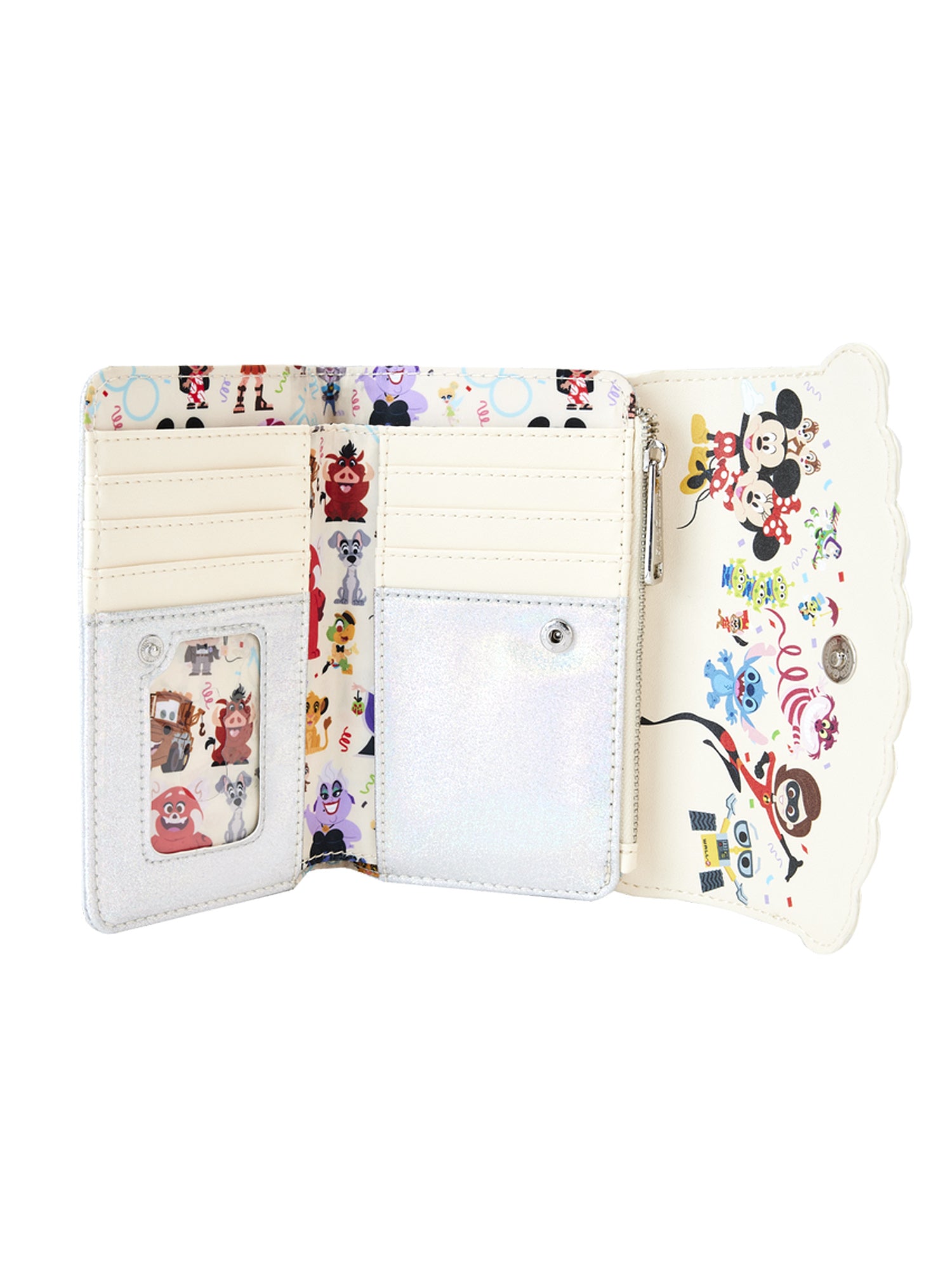Loungefly x Disney 100 Celebration Cake Flap Wallet