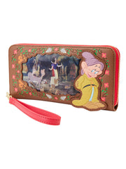 Loungefly x Disney Snow White Princess Lenticular Zip Around Wallet Wristlet