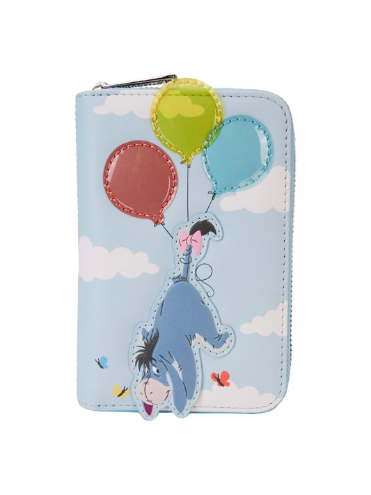 Loungefly x Disney Eeyore & Piglet With Balloons Zip Around Wallet