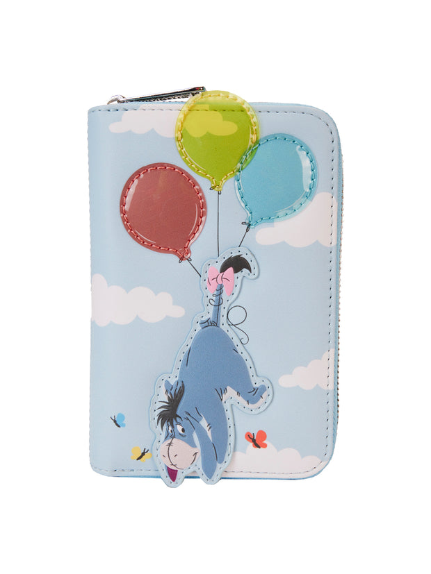 Loungefly x Disney Eeyore & Piglet With Balloons Zip Around Wallet