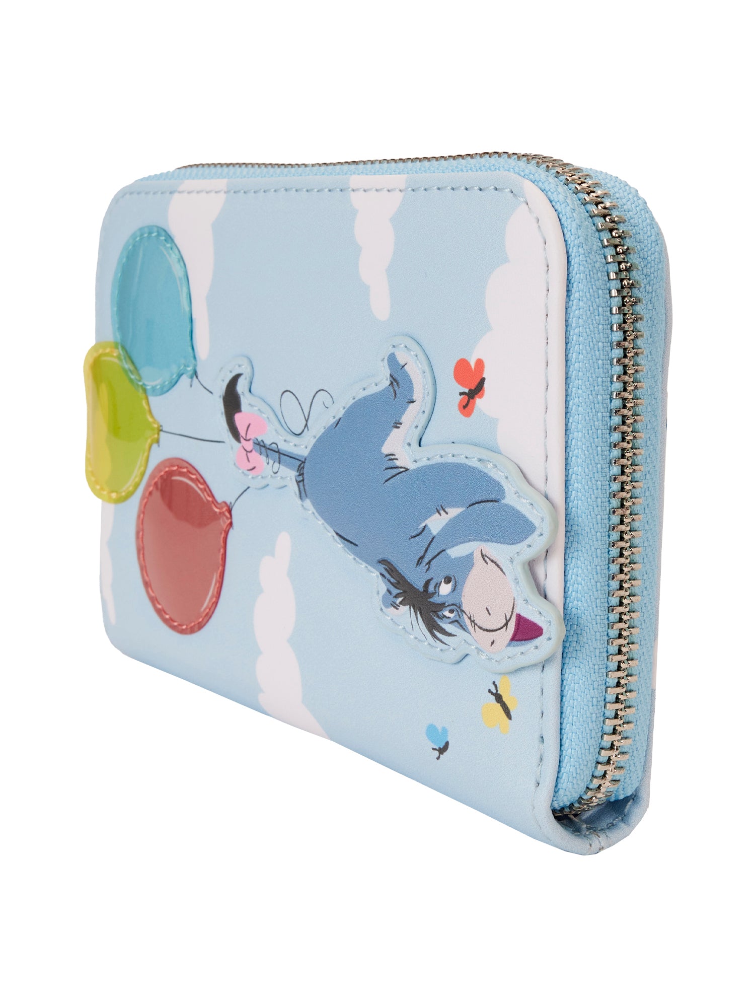 Loungefly x Disney Eeyore & Piglet With Balloons Zip Around Wallet