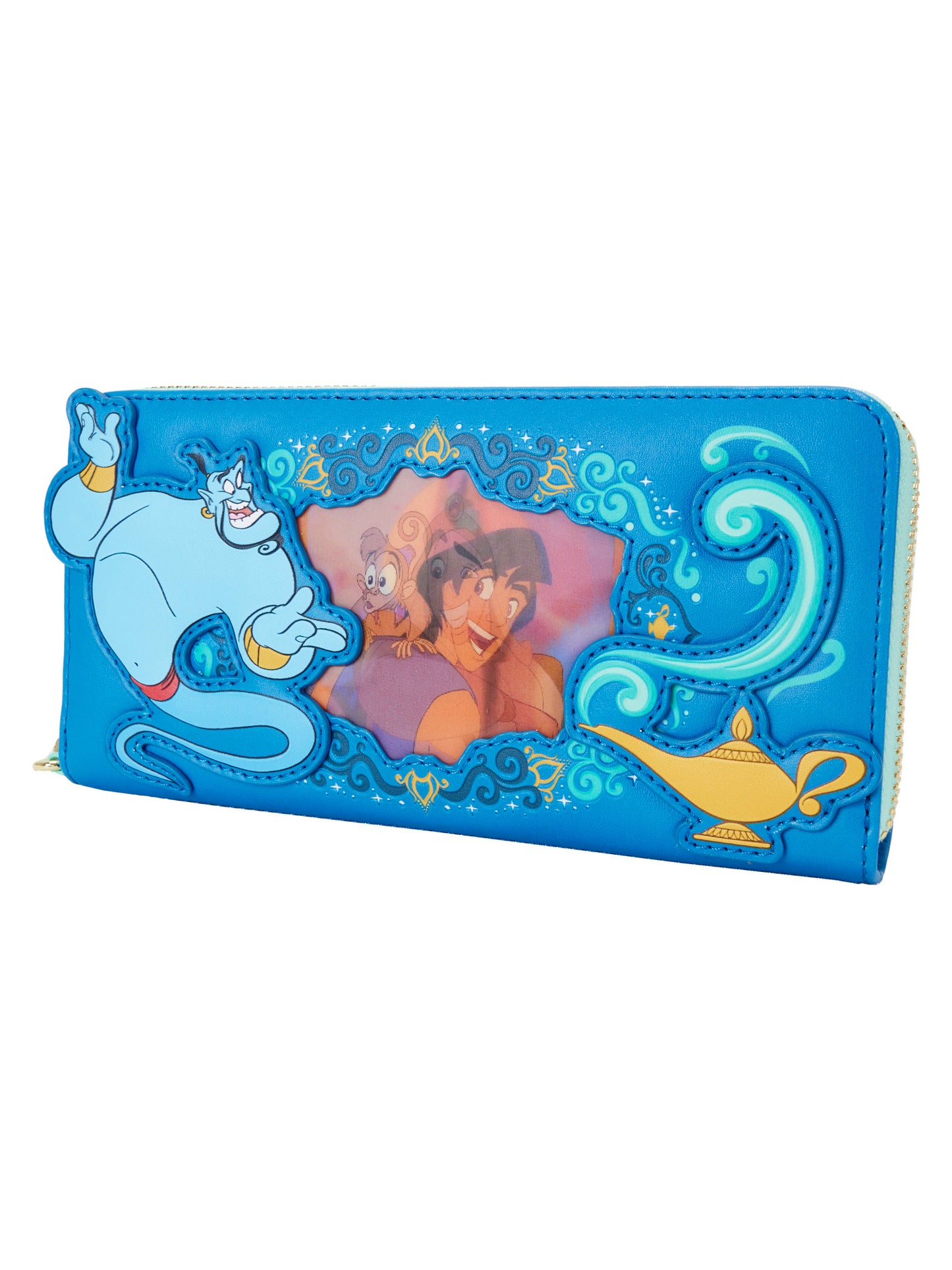 Loungefly x Disney Aladdin Jasmine Lenticular Zip Around Wallet Wristlet