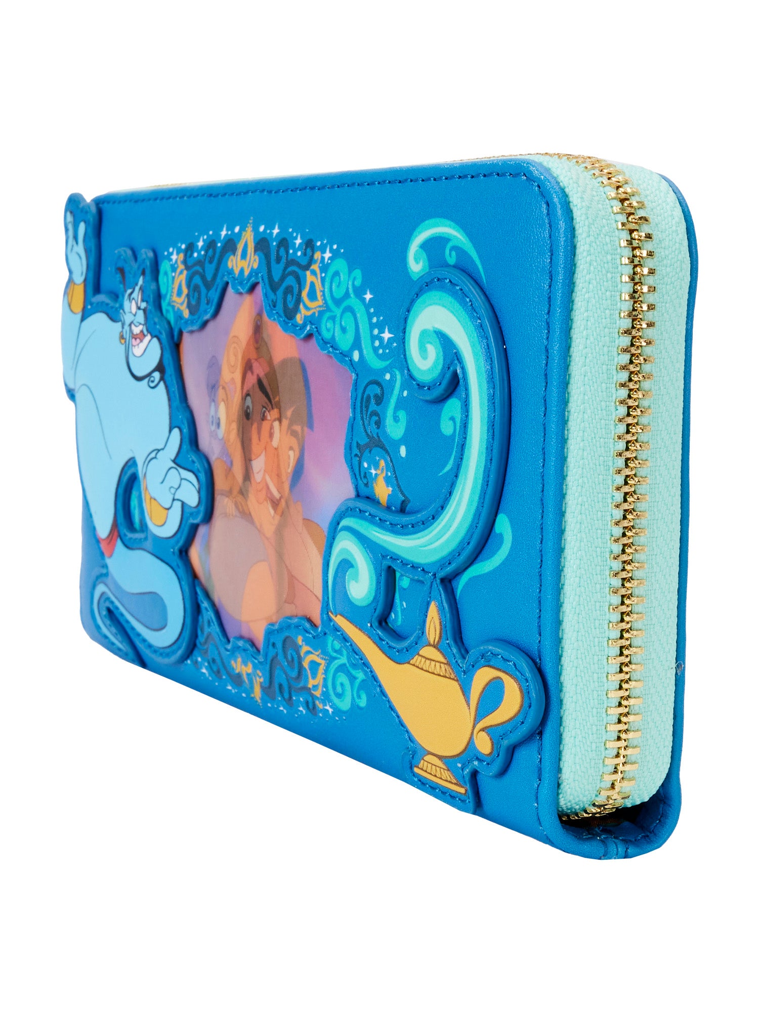 Loungefly x Disney Aladdin Jasmine Lenticular Zip Around Wallet Wristlet