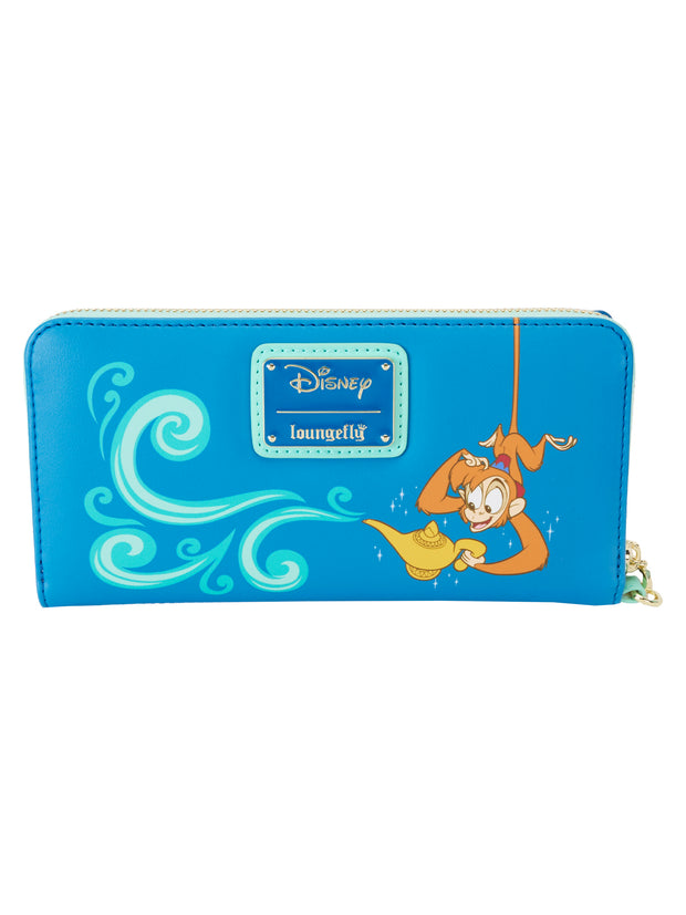 **Pre-Sale** Loungefly x Disney Aladdin Jasmine Lenticular Zip Around Wallet Wristlet