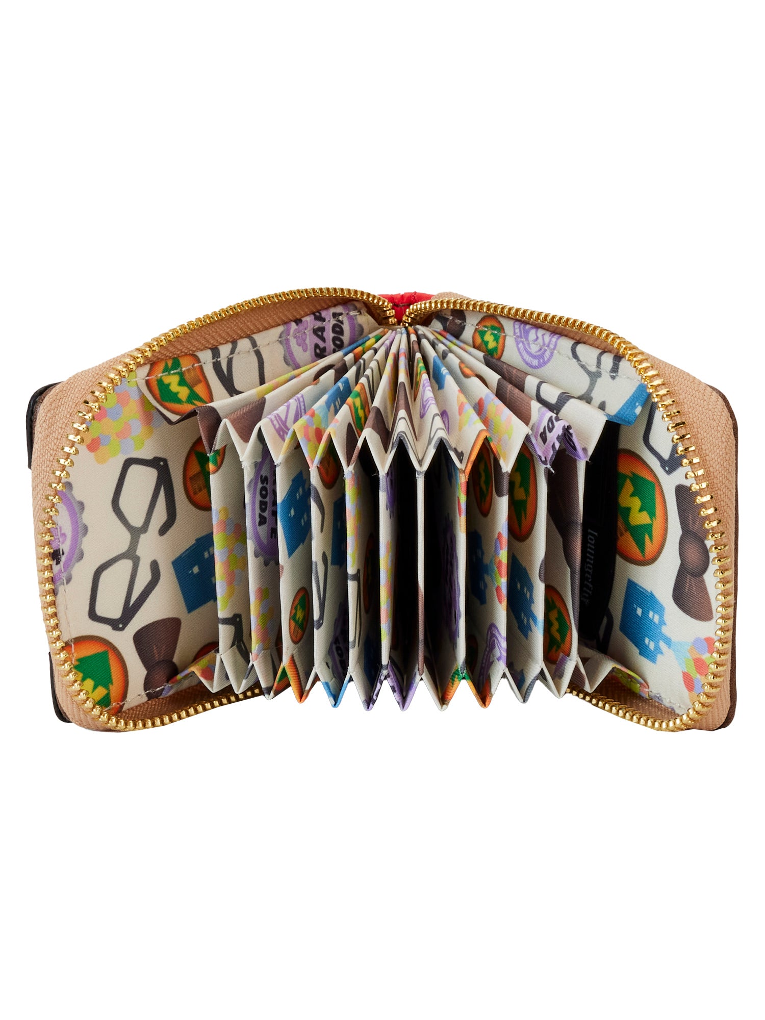Loungefly x Pixar UP Adventure Book Accordion Wallet 15th Anniversary