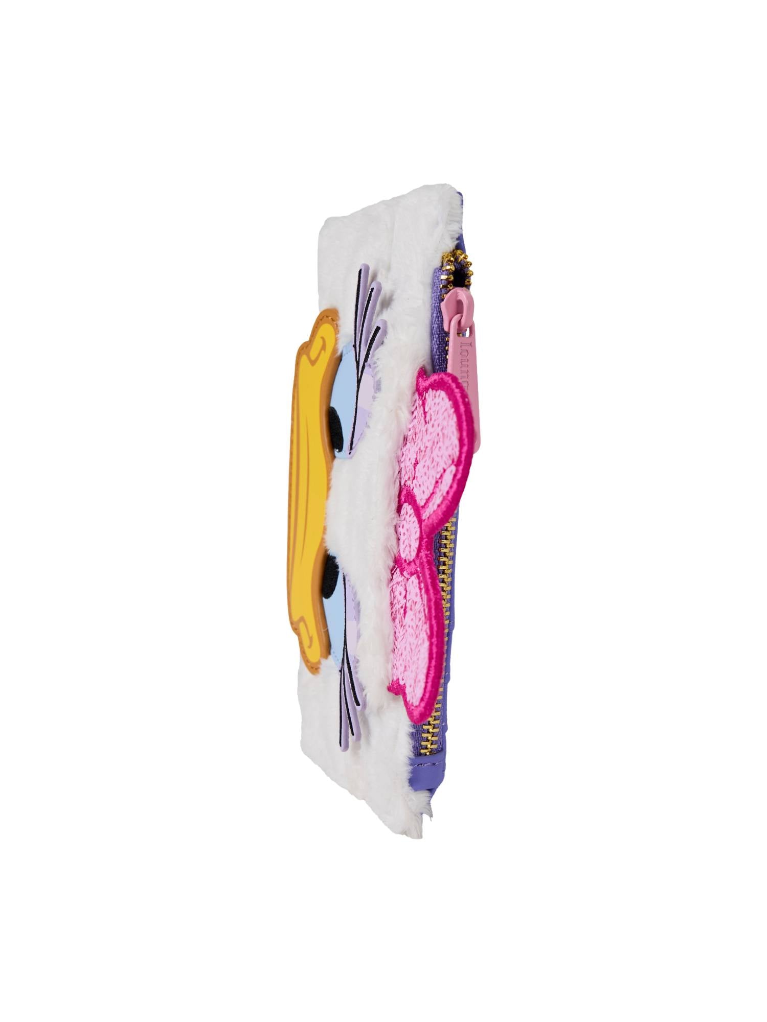 Loungefly x Daisy Duck 85th Anniversary Sequin Plush Card Holder Cosplay Large