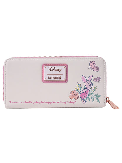 Loungefly x Disney Piglet Floral Zip Around Wallet Winnie The Pooh
