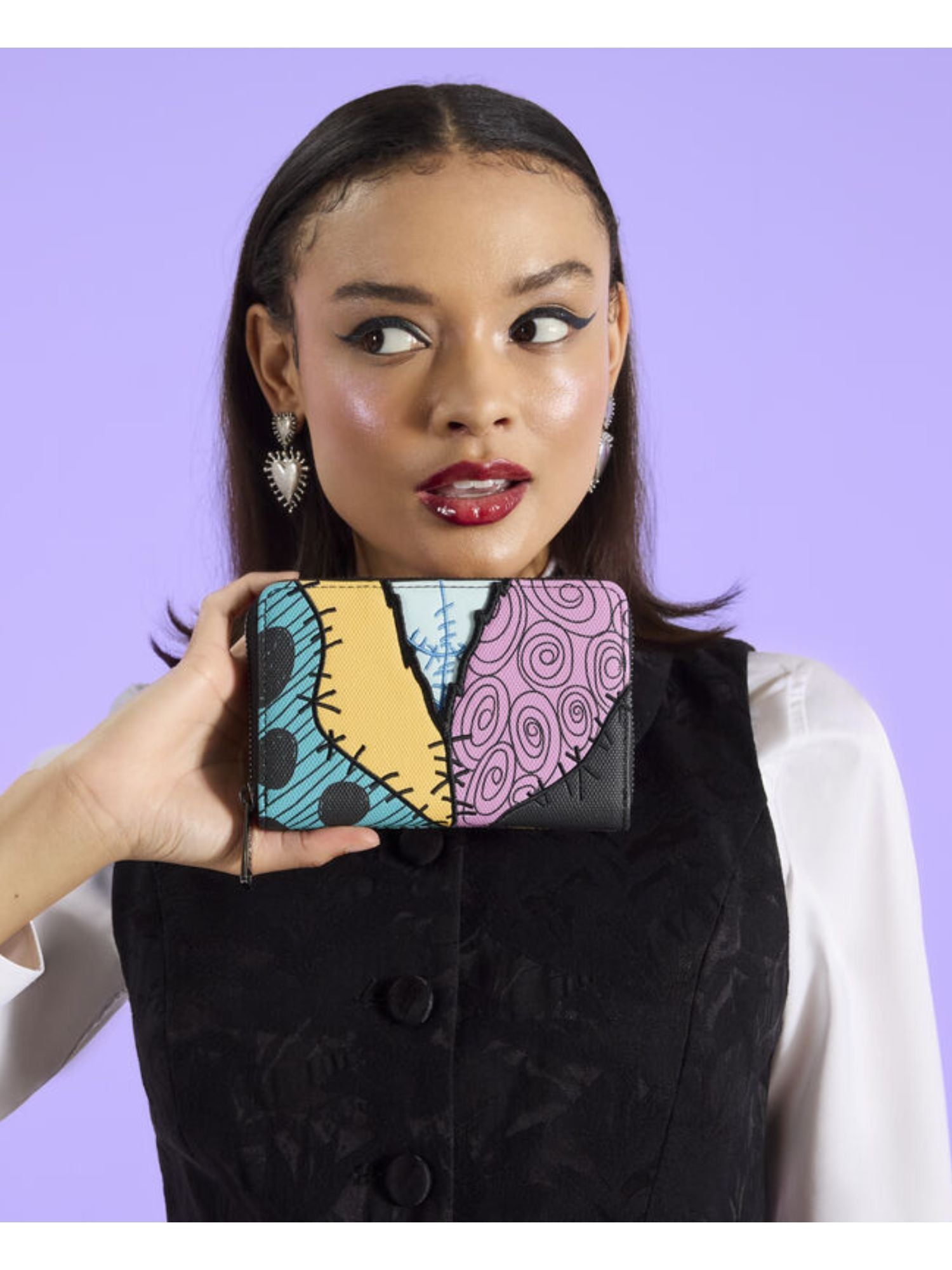 Loungefly x The Nightmare Before Christmas Sally Cosplay Zip Around Wallet