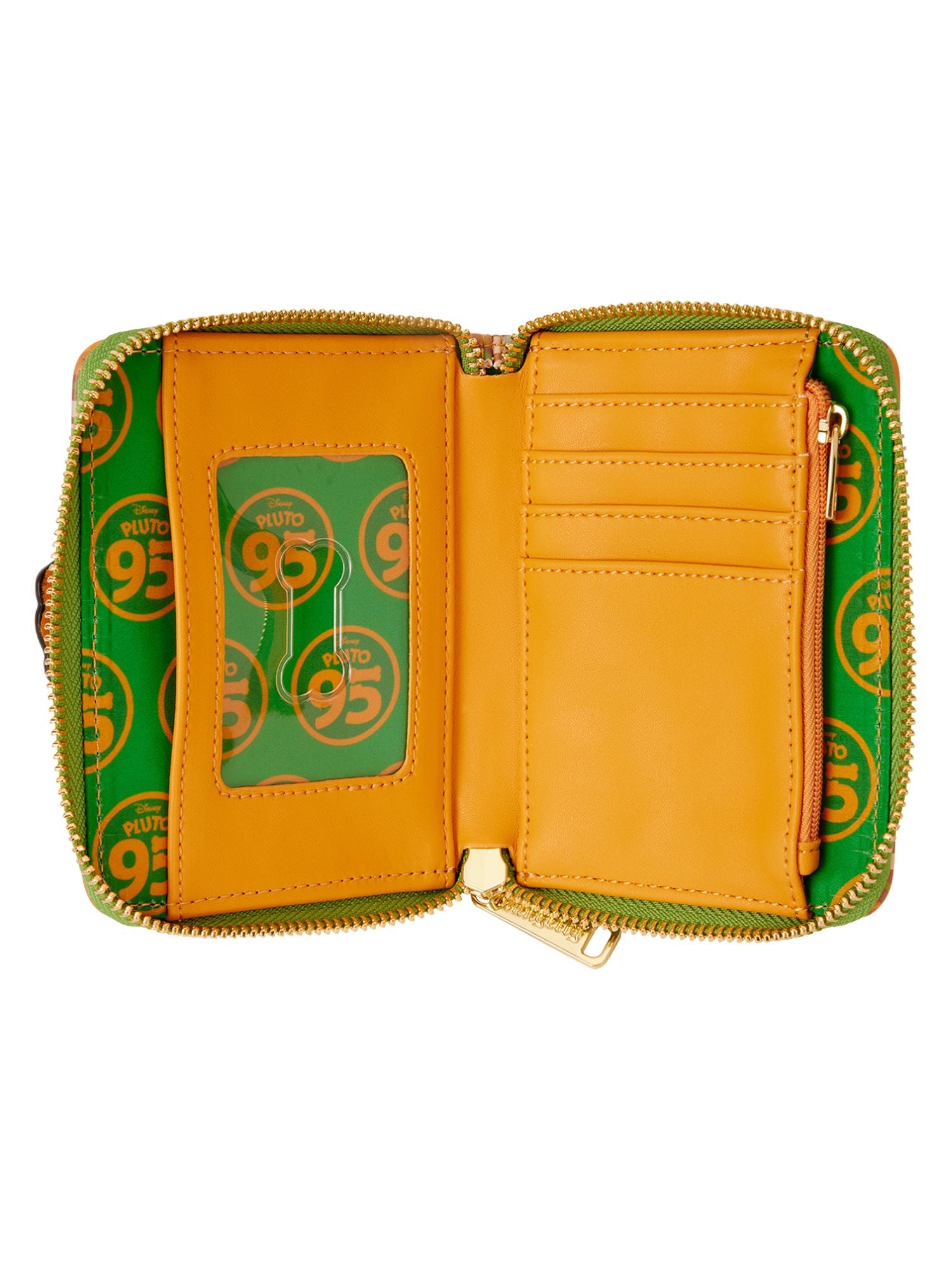 Loungefly x Disney Pluto 95th Anniversary Plaid Zip Around Wallet