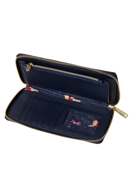 Loungefly x Disney Winnie the Pooh Constellation Zip Around Wallet Glow-in-the-Dark
