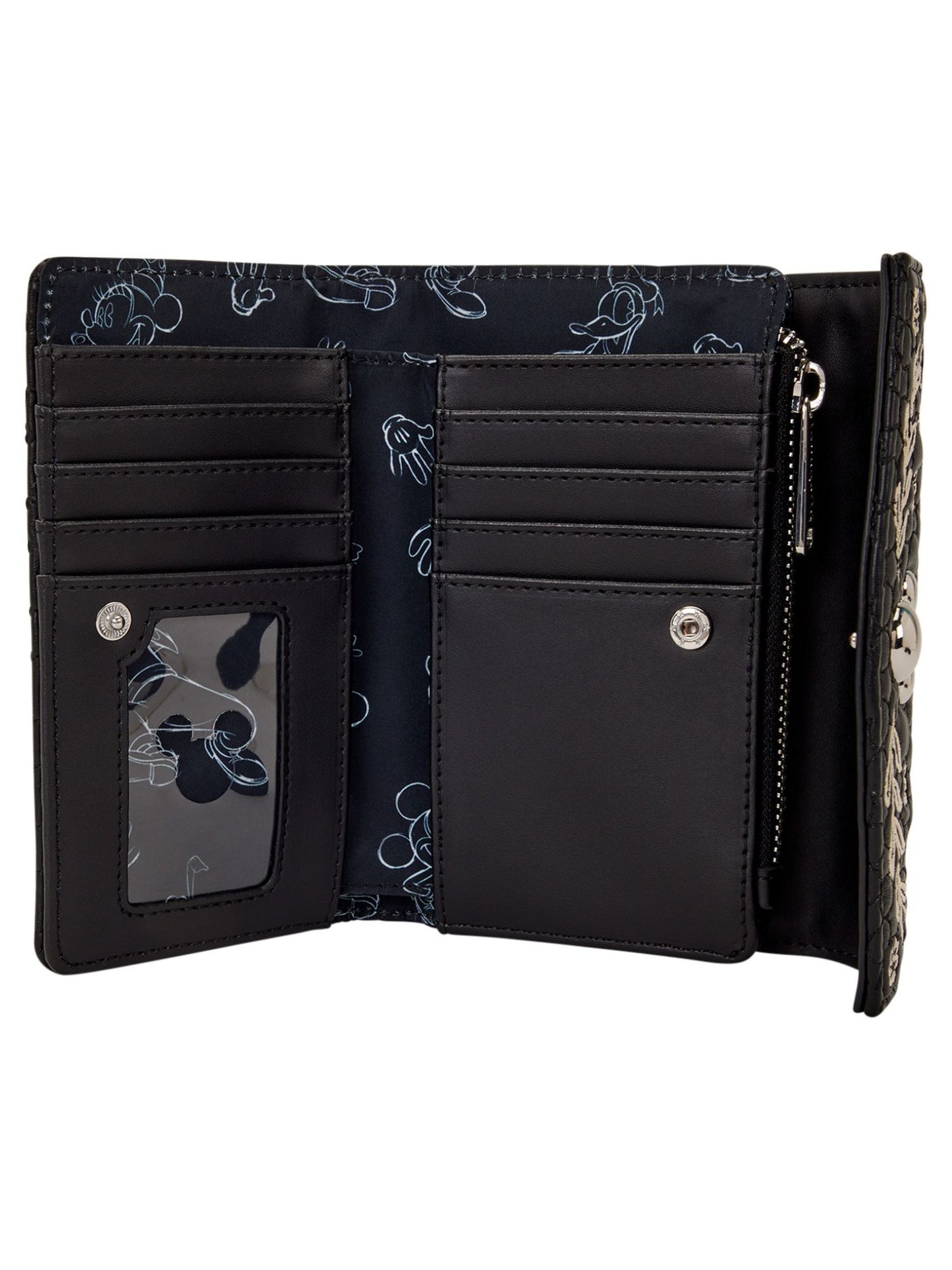 Loungefly x Disney Mickey Mouse Artist Sketch Flap Wallet