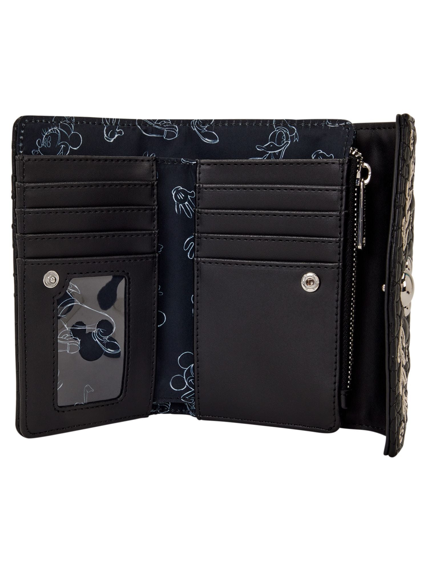 Loungefly x Disney Mickey Mouse Artist Sketch Flap Wallet