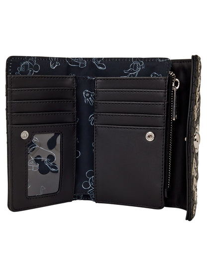 Loungefly x Disney Mickey Mouse Artist Sketch Flap Wallet