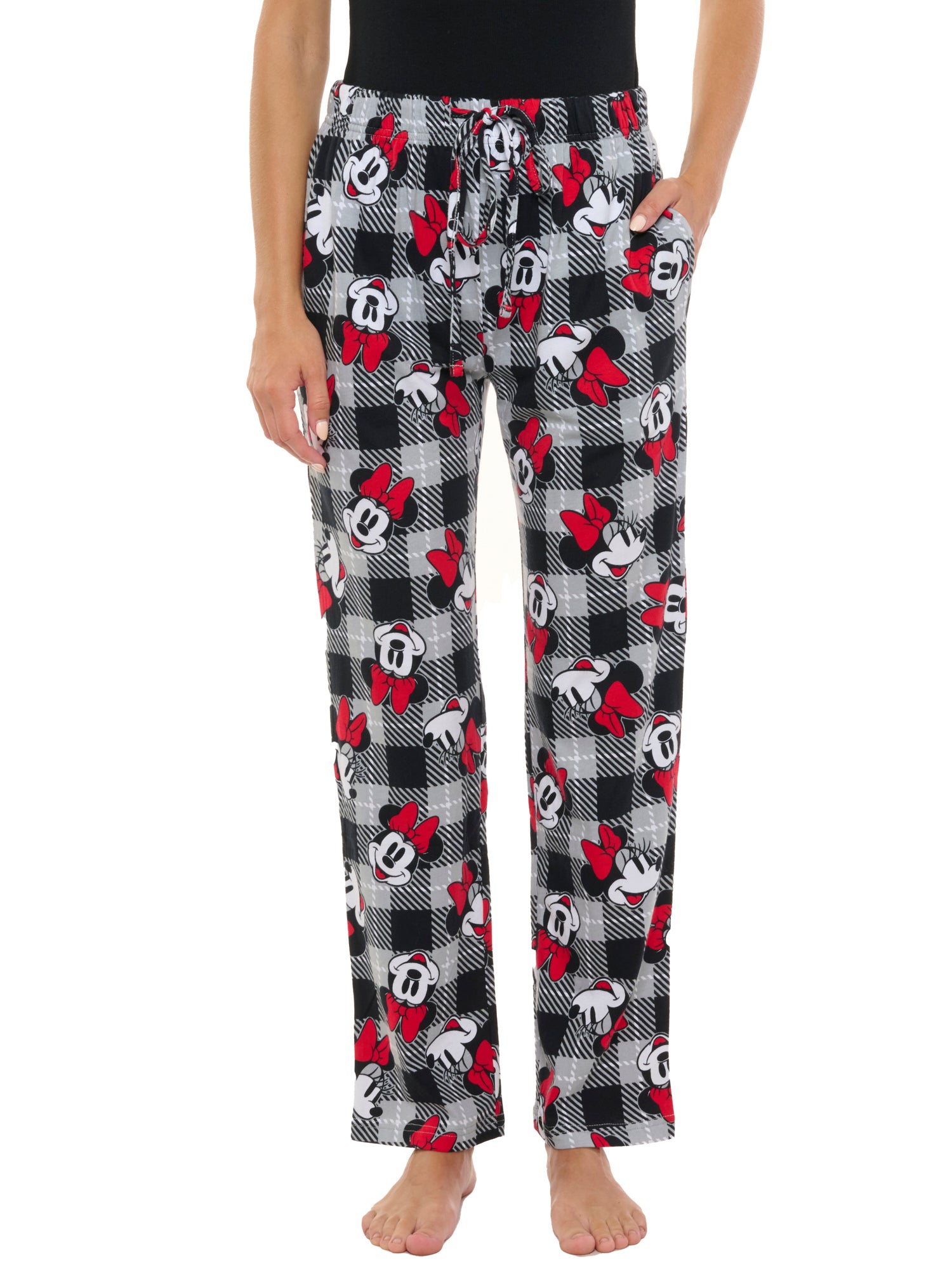 Women's Minnie Mouse T-Shirt and Pajama Pants 2-Piece Sleepwear Set